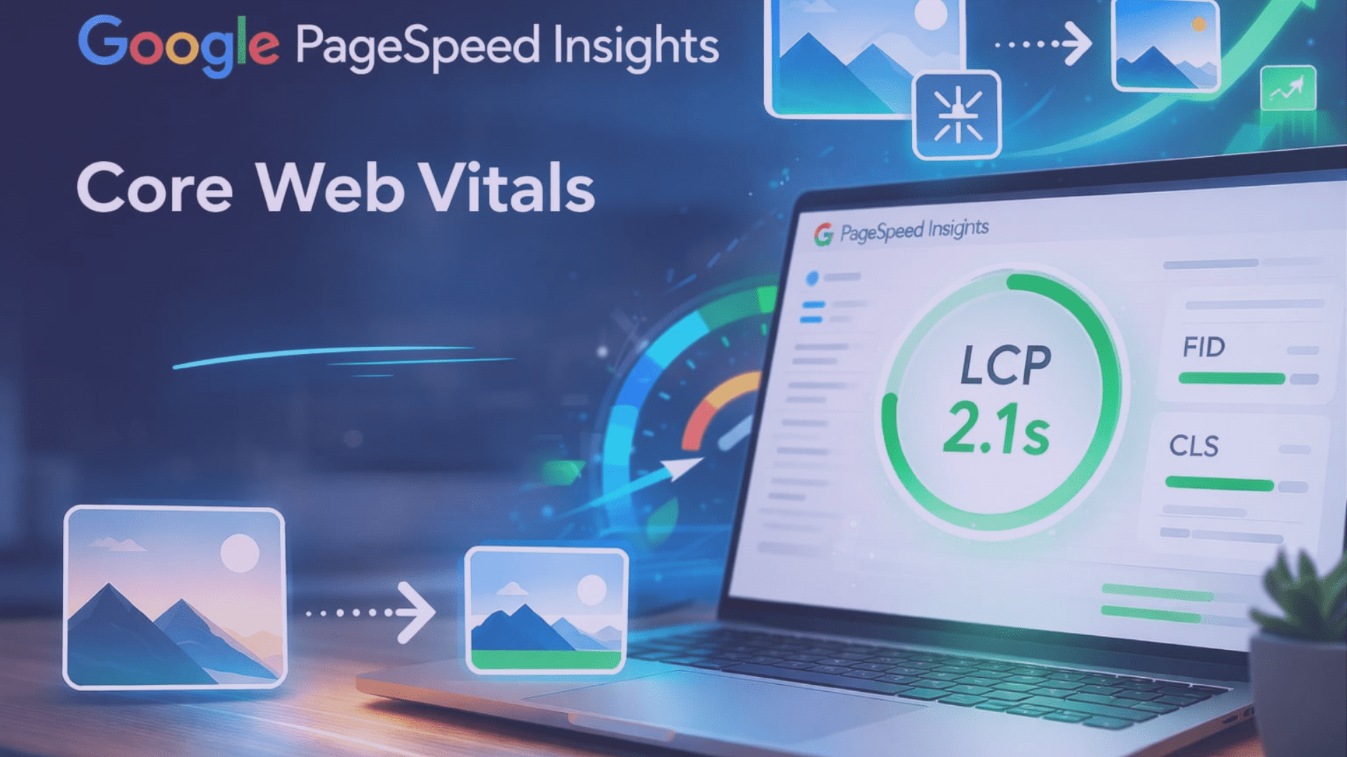 Website image size performance, Core Web Vitals, LCP optimization 2026